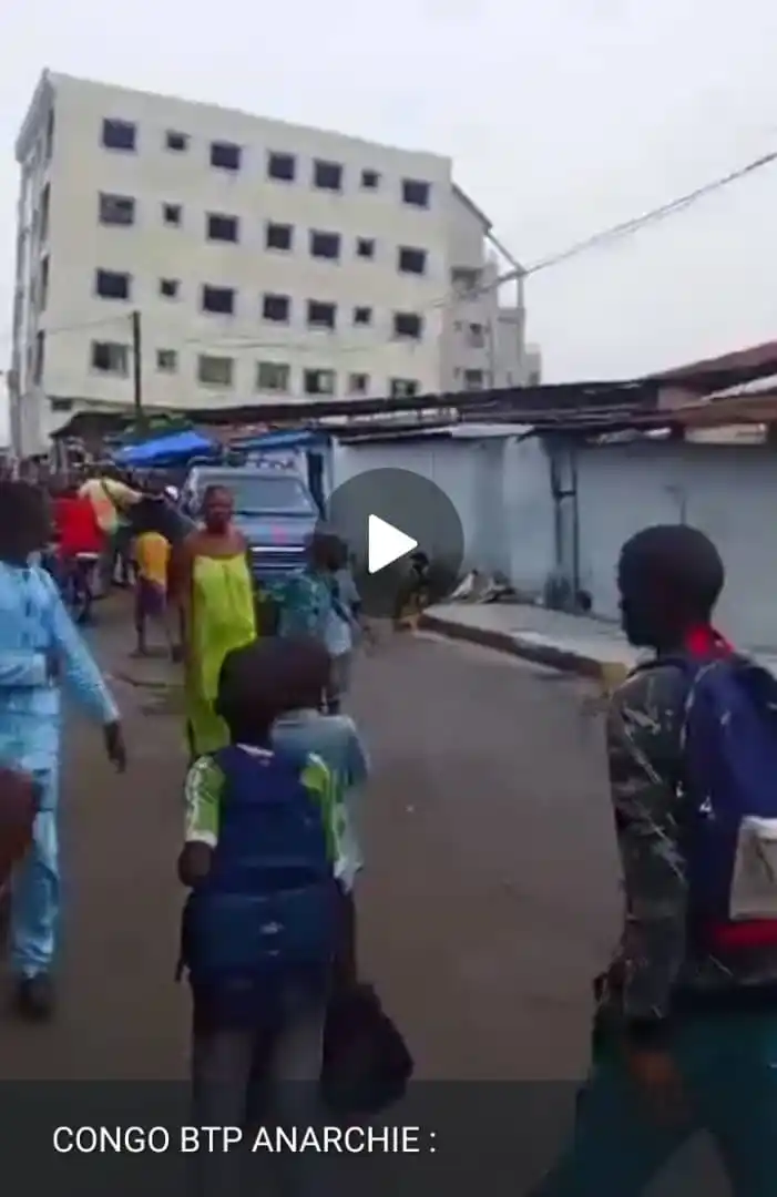 Image from MBONGUI-KANDZA LIBERTÉ VÉRITÉ 242: Cette habitation est sur le point de s'effondrer à Brazzaville sur la ...