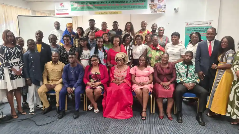 Image from DFM Radio 103.9 MhZ 📻🎤🟡: 🇨🇲 *Promotion of Made in Cameroon in Littoral Region* 💸 Cameroon's...