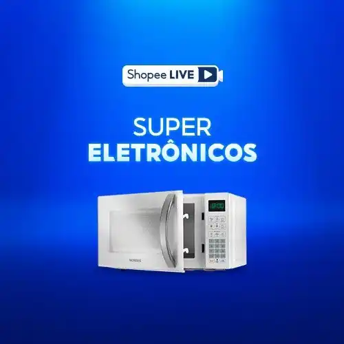 Image from Cupons De Desconto🎟️ [CANAL📣]: 📹 COMEÇOU SHOPEE LIVE   🟢 Super Eletrônicos  RESGATE OS CUPONS NA SA...