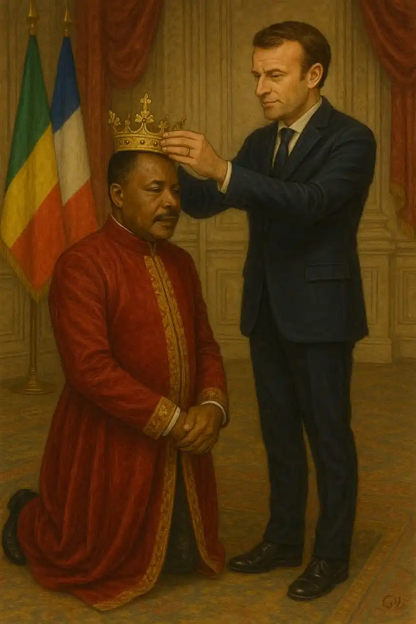 Image from MBONGUI-KANDZA LIBERTÉ VÉRITÉ 242: CONGO FRANCE : La France constate que son pré carré congolais est rem...