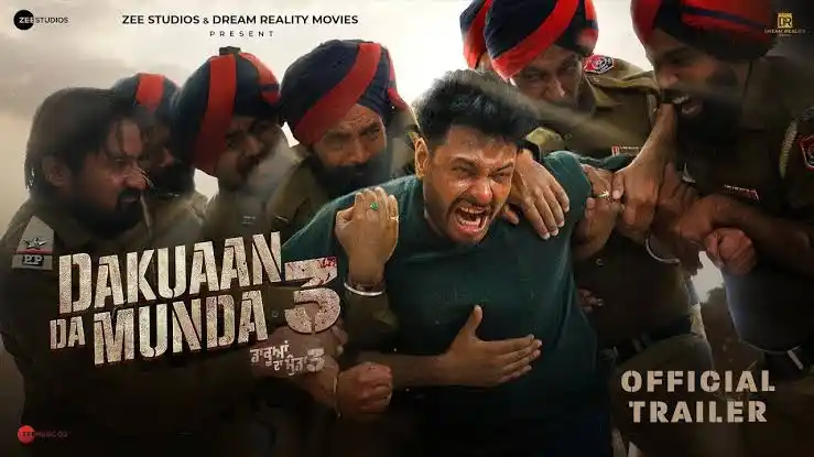Image from Movie Lover 😍📽️🎬: *Dakuaan Da Munda 3 (2025) Punjabi CmRip 480p 720p x264 AAC PreetStudi...