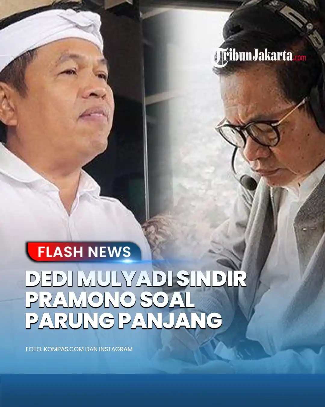 Image from TRIBUNJAKARTA.COM: Dedi Mulyadi bilang warga Parung Panjang Bogor banyak yang ISPA, semen...