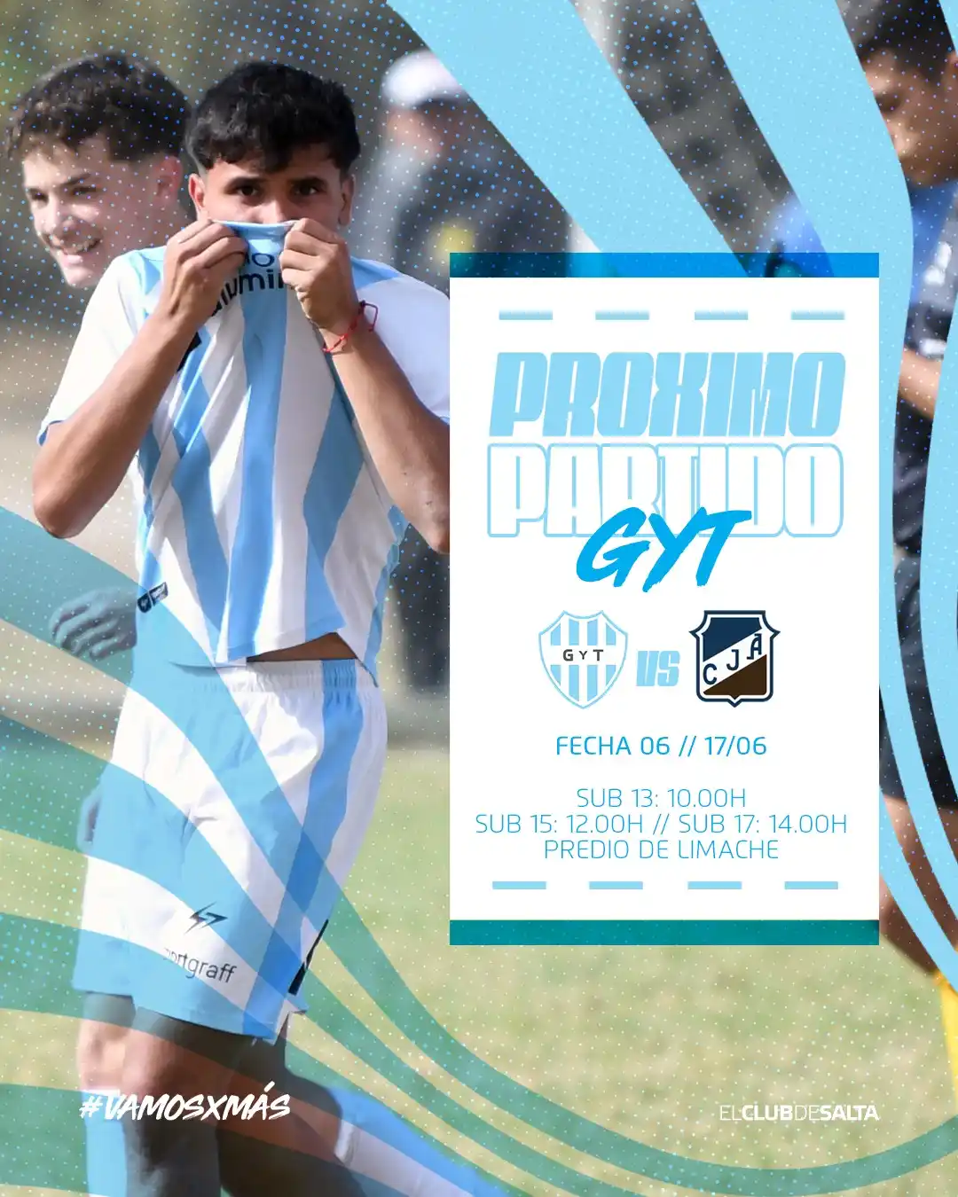 Image from Club de Gimnasia y Tiro de Salta: El turno de los más chicos.   Por la fecha 6 del Torneo Nacional Juven...