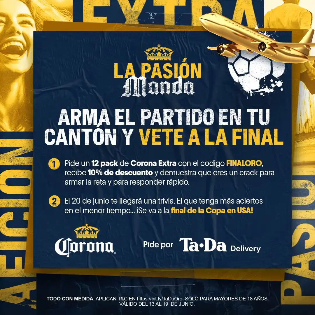 Image from TaDa México: 🎉 ¡Estamos soltando un pase pa’ la final de la Copa en USA! 🏆⚽️🏟️ ...