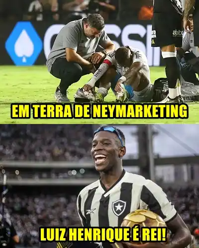 Image from Bolavip | Sou Botafogo: Eu estou 100% fechado com o Pantera que joga MUITO mais que o Neymarke...