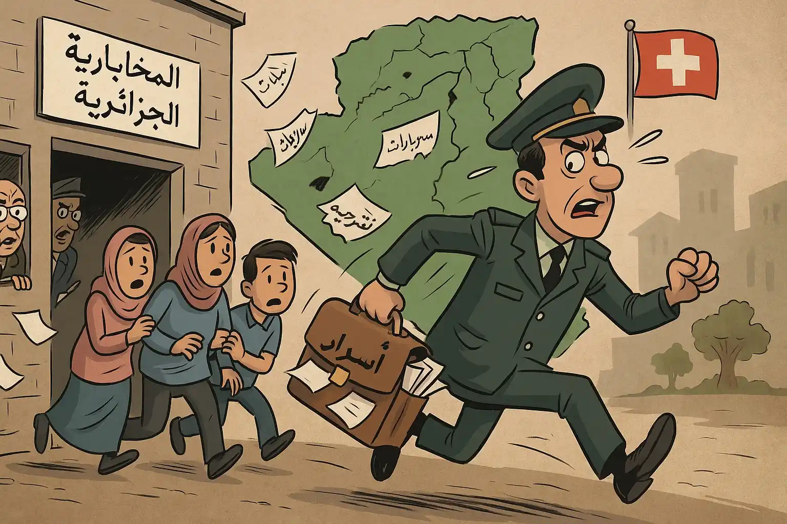 Image from الأخبار 24: فرار ضابط مخابرات جزائري يربك نظام تبون ويكشف صراعات السلطة تفاصيل <...