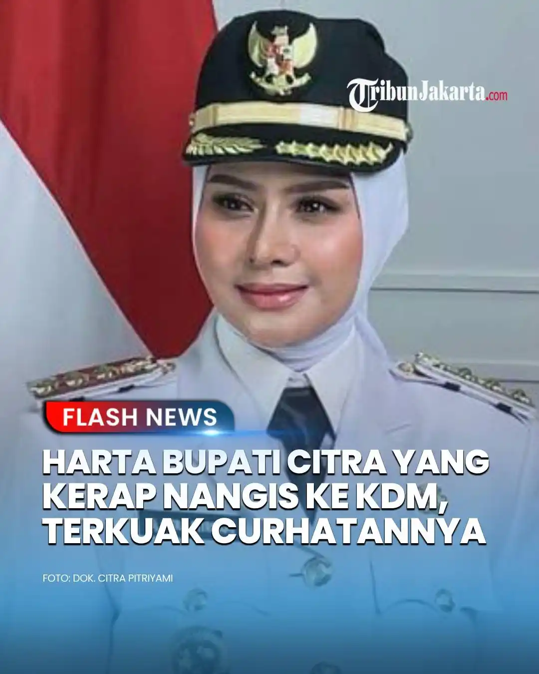 Image from TRIBUNJAKARTA.COM: Harta kekayaan Bupati Pangandaran Citra Pitriyami yang kerap menangis ...