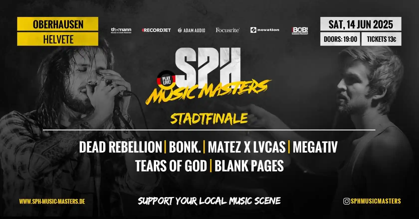 Image from Helvete Oberhausen: 🎸 HEUTE BEI UNS ! 🎸 Zwei fette Events an einem Abend – sei dabei! ...