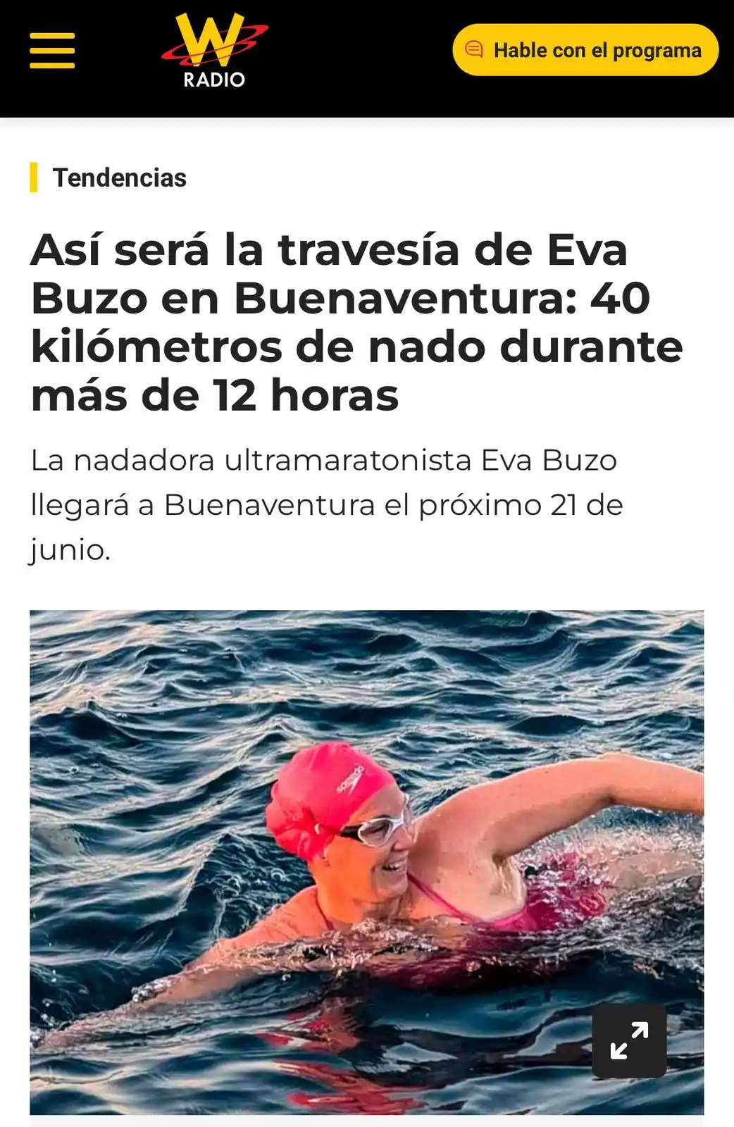 Image from #LeonardOpina| Voces del Territorio: https://www.wradio.com.co/2025/06/11/asi-sera-la-travesia-de-eva-buzo-...