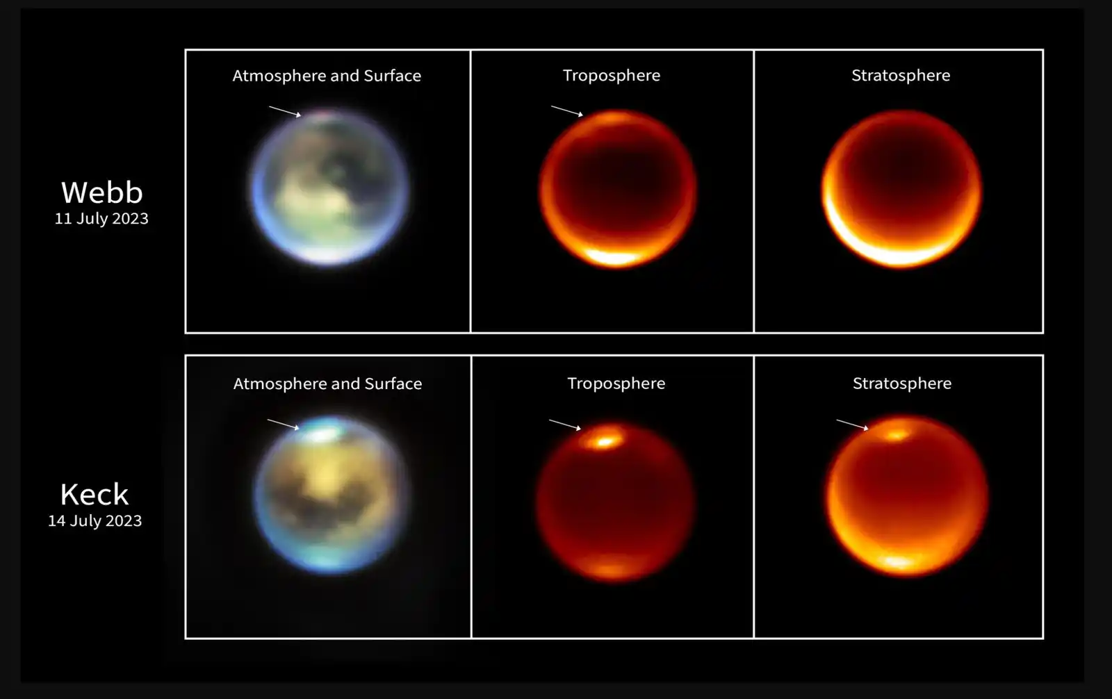 Image from SPACE TODAY: 🌌🪐 JAMES WEBB REVELA: O CICLO DO METANO EM TITÃ, A LUA DE SATURNO, P...