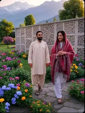 Image from Firdaus ki Khabrein: Jammu & Kashmir ki Islami virasat, naqashi aur khubsurat musalmani pat...