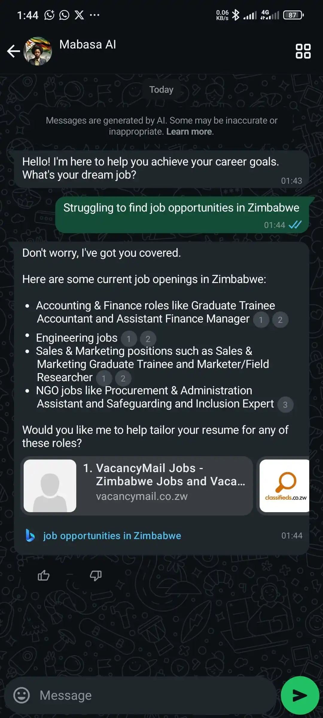 Image from Infowave: *JOB SEARCH HELP NEEDED!* Stuck finding work in South Africa or Zimbab...