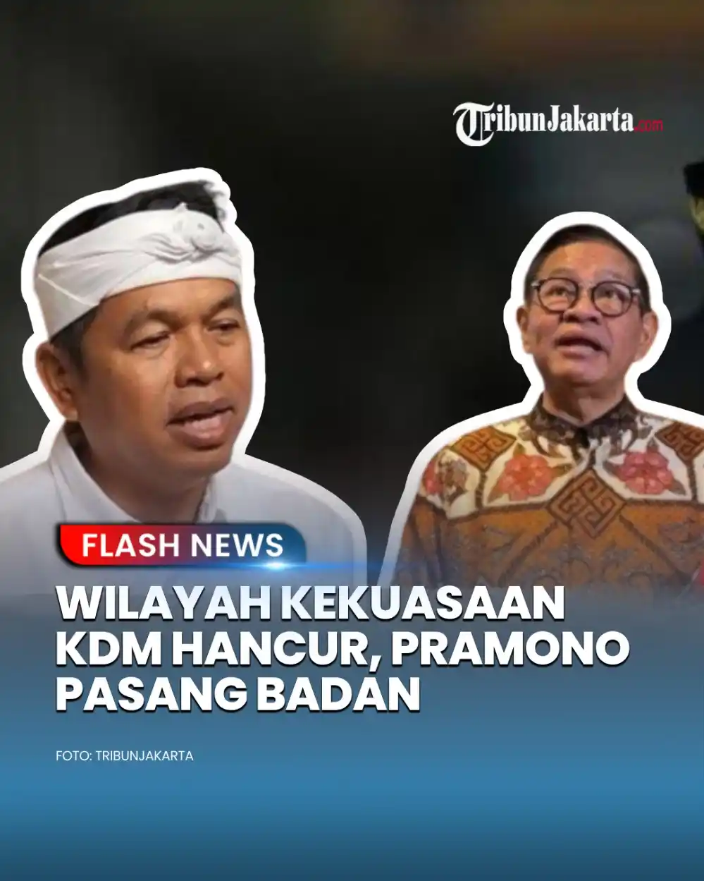 Image from TRIBUNJAKARTA.COM: Kang Dedi Mulyadi alias KDM mencak-mencak karena wilayah kekuasaannya ...
