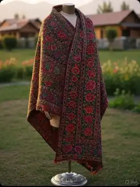 Image from Firdaus ki Khabrein: Kashmir ki thand aur Pashmina ka lahja asli saqafat ka jadoo. 🌸🧣 Ha...