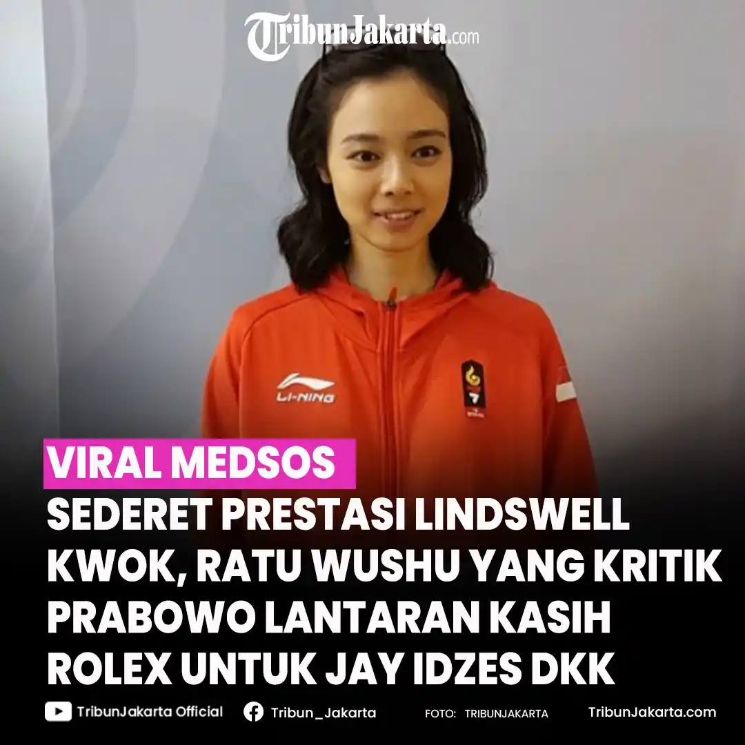 Image from TRIBUNJAKARTA.COM: Kritikan pedas sang Ratu Wushu Indonesia kepada Prabowo memperlihatkan...