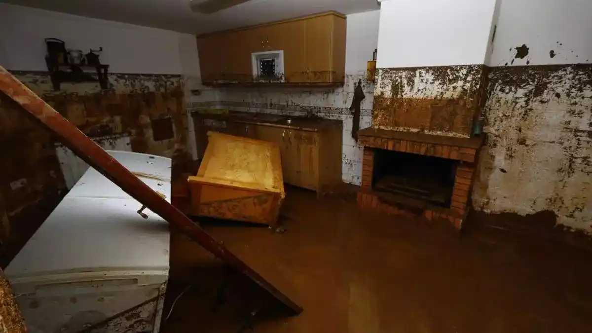 Image from El Periódico de Aragón: 🔴 La tormenta en Herrera de los Navarros, un día después: "Fue horror...