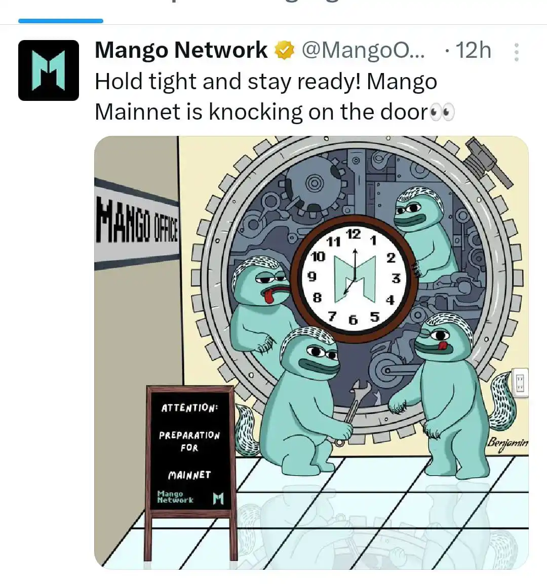 Image from Ride 9M Tech: Mango Network... Mango Mainnet is coming soon....
