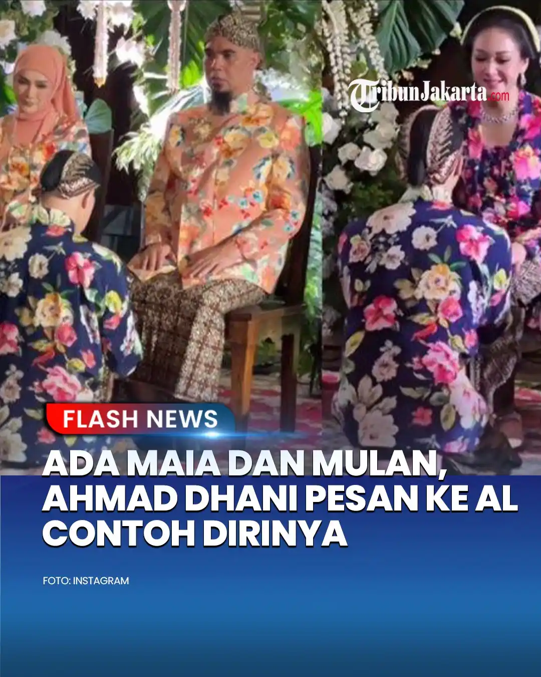 Image from TRIBUNJAKARTA.COM: Menurut, Ahmad Dhani, pernikahan harus dipertahankan. Bagaimana menuru...
