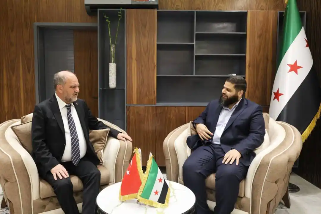 Image from محافظة ريف دمشق: محافظ ريف دمشق يستقبل السفير التركي لبحث التعاون المشترك استقبل محافظ...