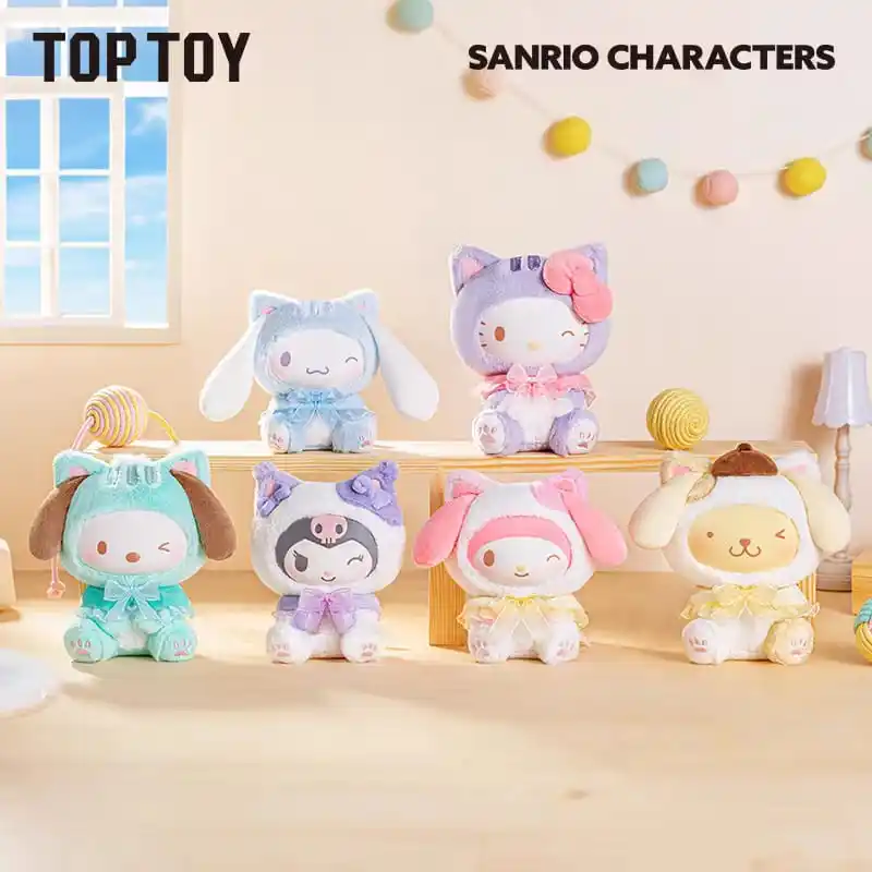 Image from 𝐂𝐢𝐧𝐚𝐦𝐨𝐥𝐥 | OPEN GROUP ORDER: OPEN ORDER‼️ TopToy Sanrio "Play With Kitten" Blindbox ☁️ - Harga Ya...