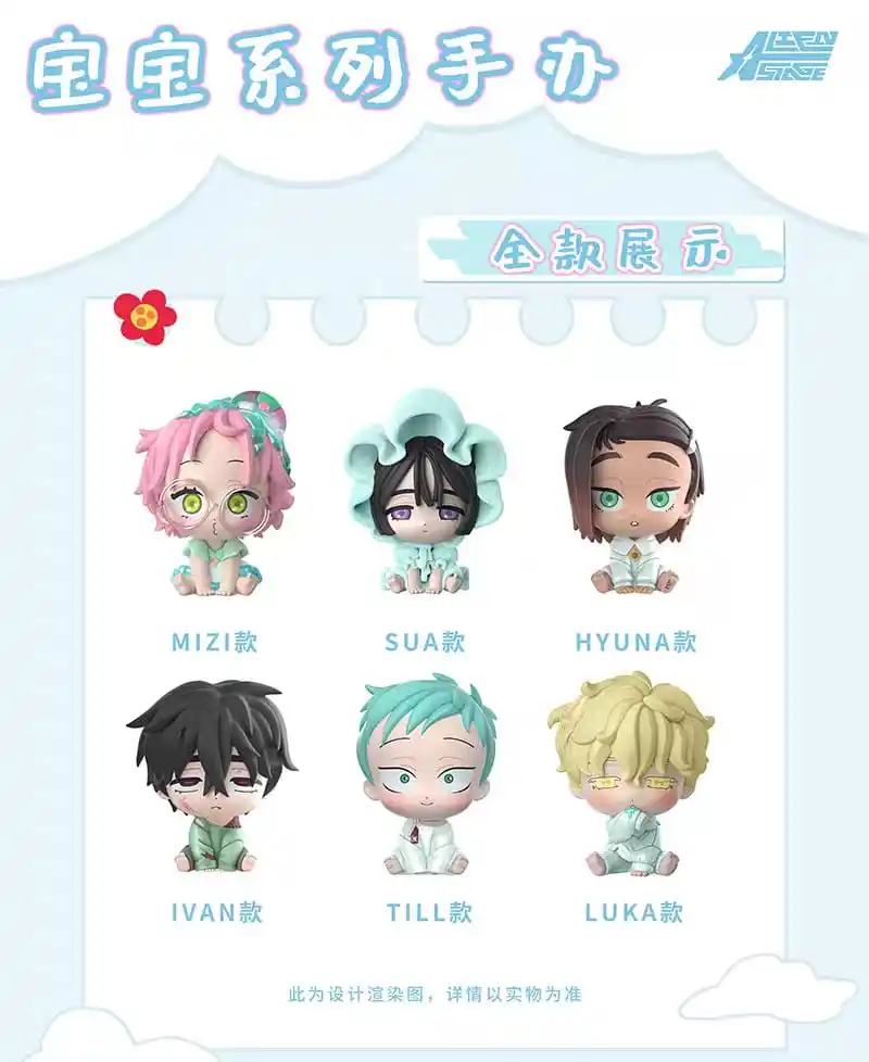 Image from 𝐂𝐢𝐧𝐚𝐦𝐨𝐥𝐥 | OPEN GROUP ORDER: OPEN SPLIT‼️ Alien Stage Baby Series Figure Blindbox ☁️ - 173k/ea be...