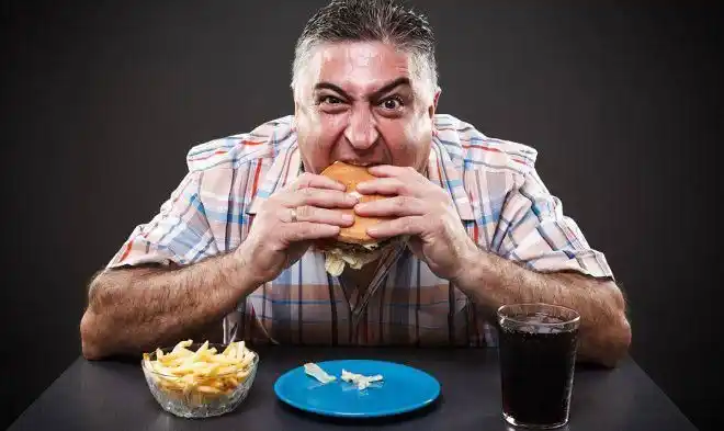 Image from VOICE OF GANDSA-UCC : People who eat fast gain weight faster. Do you know why ? The best a...