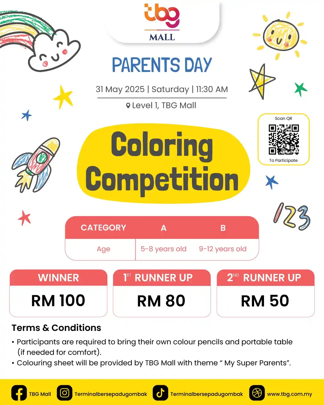Image from Asal Gombak: PERTANDINGAN MEWARNA @ TERMINAL BERSEPADU GOMBAK MALL - PARENTS DAY  �...