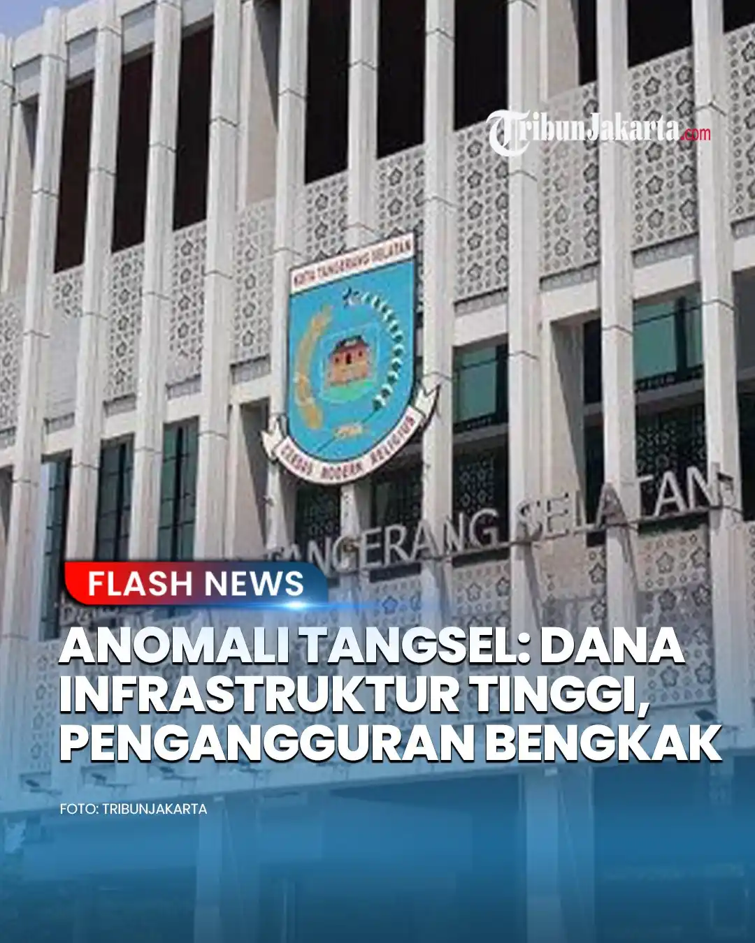 Image from TRIBUNJAKARTA.COM: Politikus PKS sampai bingung, pertumbuhan ekonomi di Tangsel gak biasa...