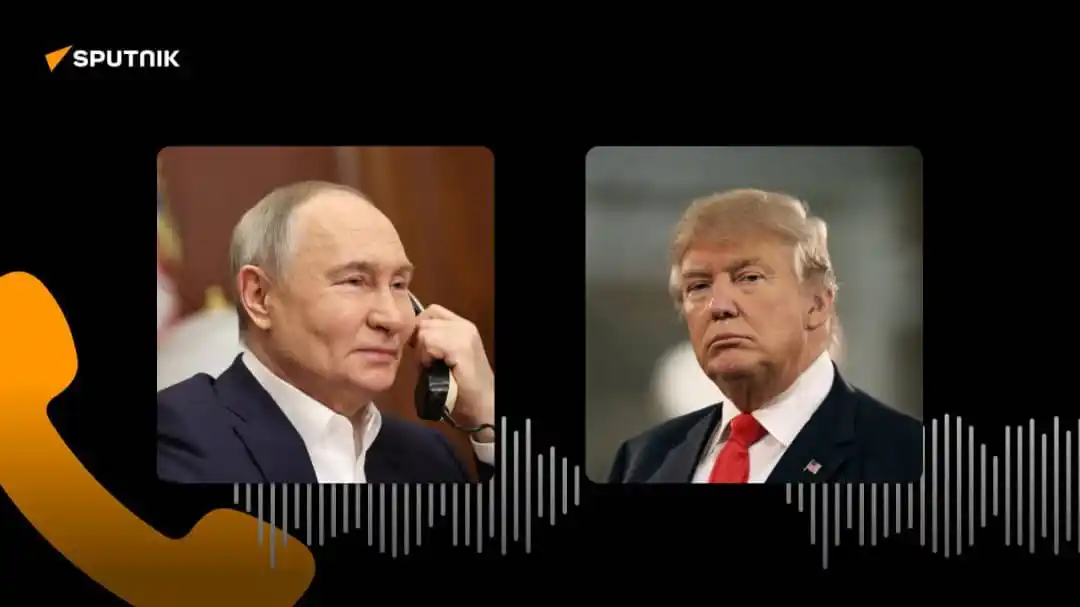 Image from L'Info en Clair: ❗️ Poutine a eu un nouvel entretien téléphonique avec Trump ce 14 juin...