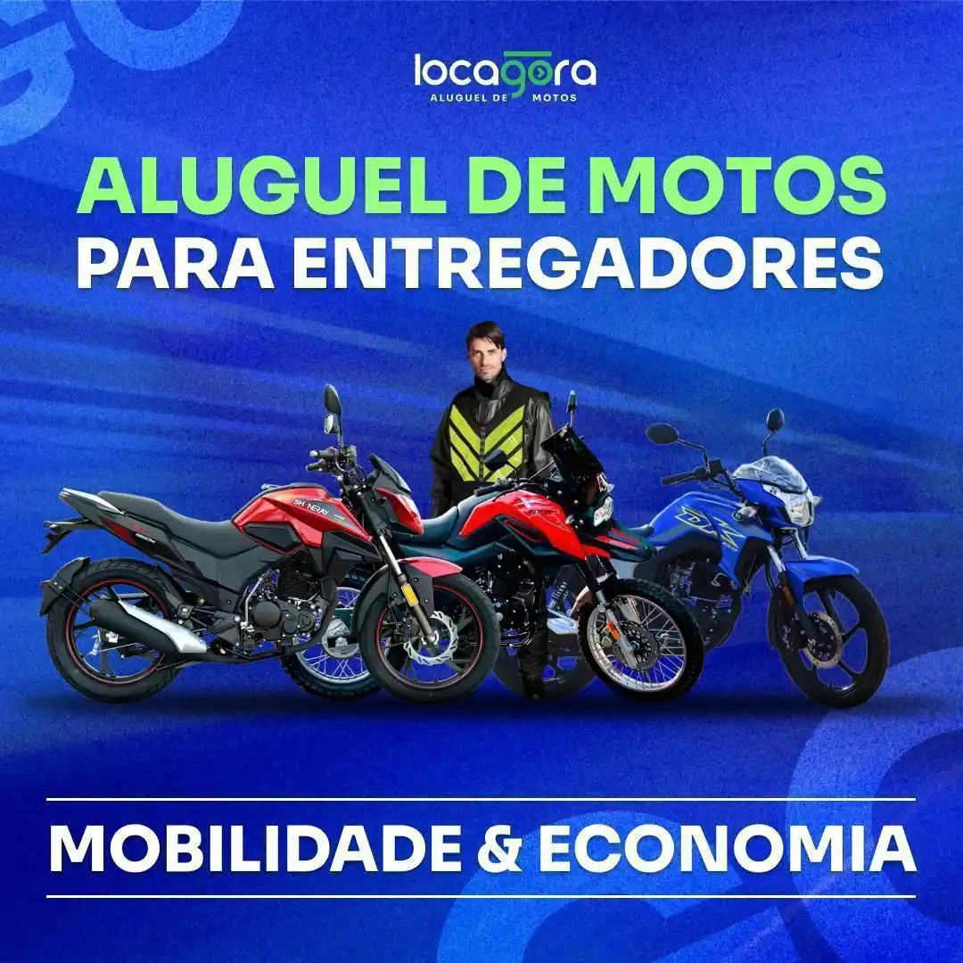 Image from Bruno Assunção : *🚀 PRECISA DE UMA MOTO PARA TRABALHAR? 🏍️💨* Alugue sua moto na Loc...