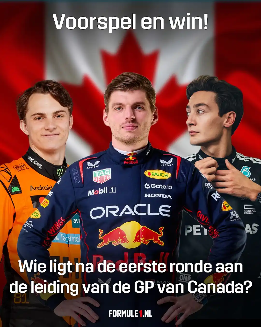 Image from Formule1.nl: 🏁 PRIJSVRAAG TIME! 🏁 Wie o wie ligt er aan de leiding na de eerste r...