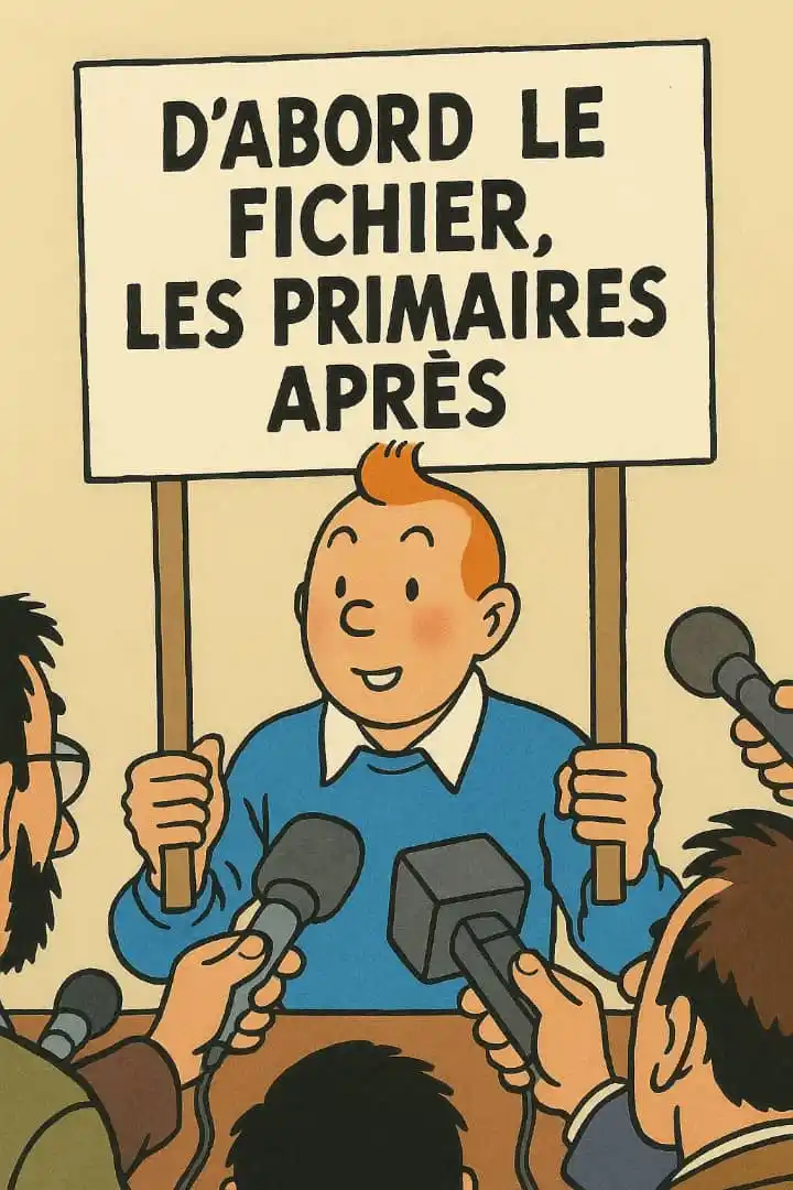 Image from MBONGUI-KANDZA LIBERTÉ VÉRITÉ 242: " Primaires" de l'opposition...ou " Front du refus " ? Ergoter sur le...