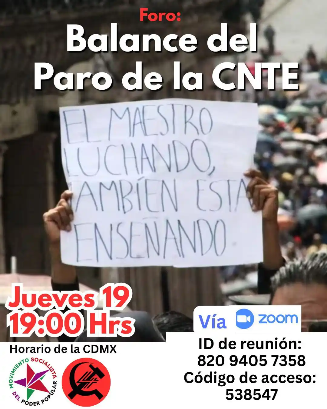 Image from PODER POPULAR☭MSP : Reflexionemos críticamente para sacar los aprendizajes que nos permita...