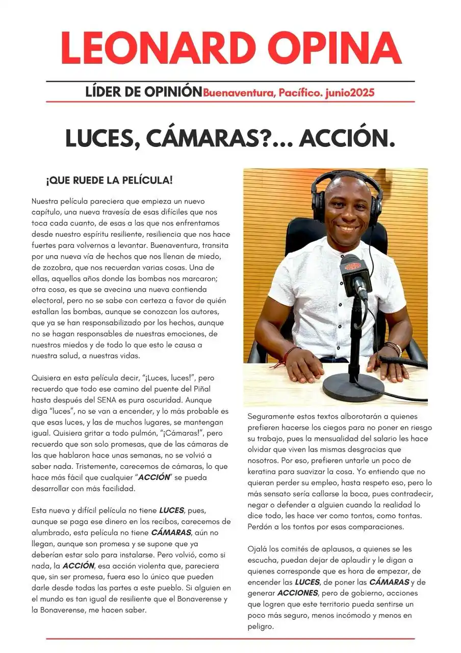 #LeonardOpina| Voces del Territorio post