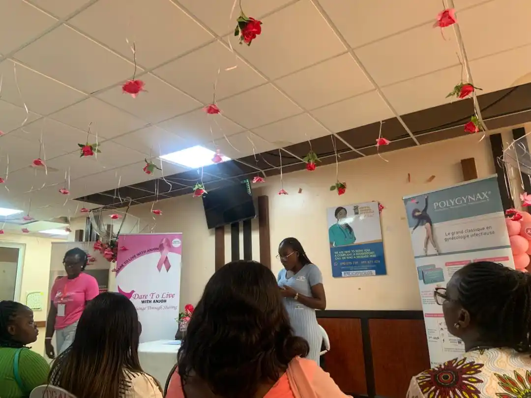 Image from DFM Radio 103.9 MhZ 📻🎤🟡: 🚨SANTÉ🚨 🧪🩺 *Engagés contre le Cancer du Sein* ❌✊🏾 Bataille cont...