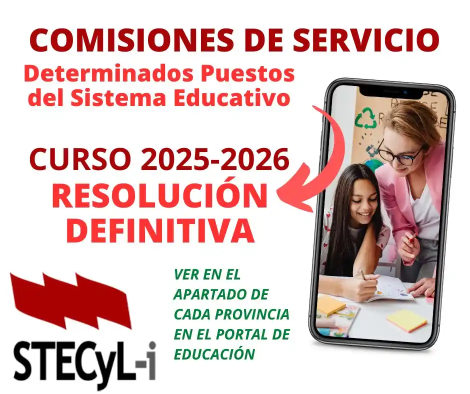 Image from Sindicato STECyL-i: 📢 <a class="text-blue-500 hover:underline cursor-pointer" href="/hash...