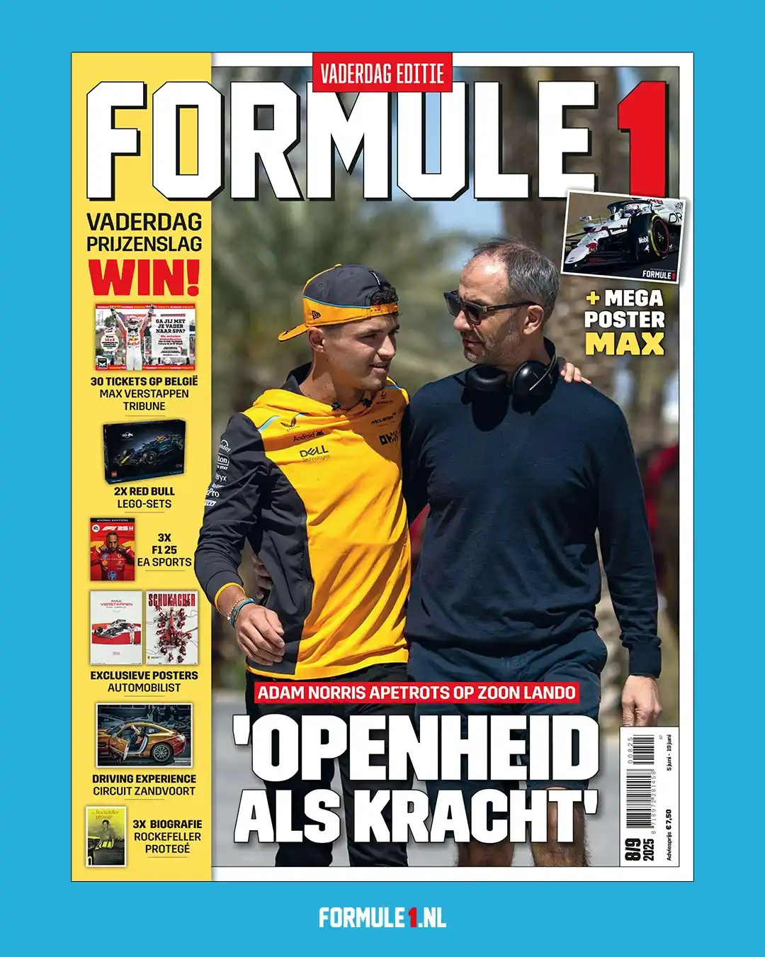 Image from Formule1.nl: 🏁 Vaderdag Editie – Formule 1 Magazine 🚀 Op zoek naar het perfecte V...