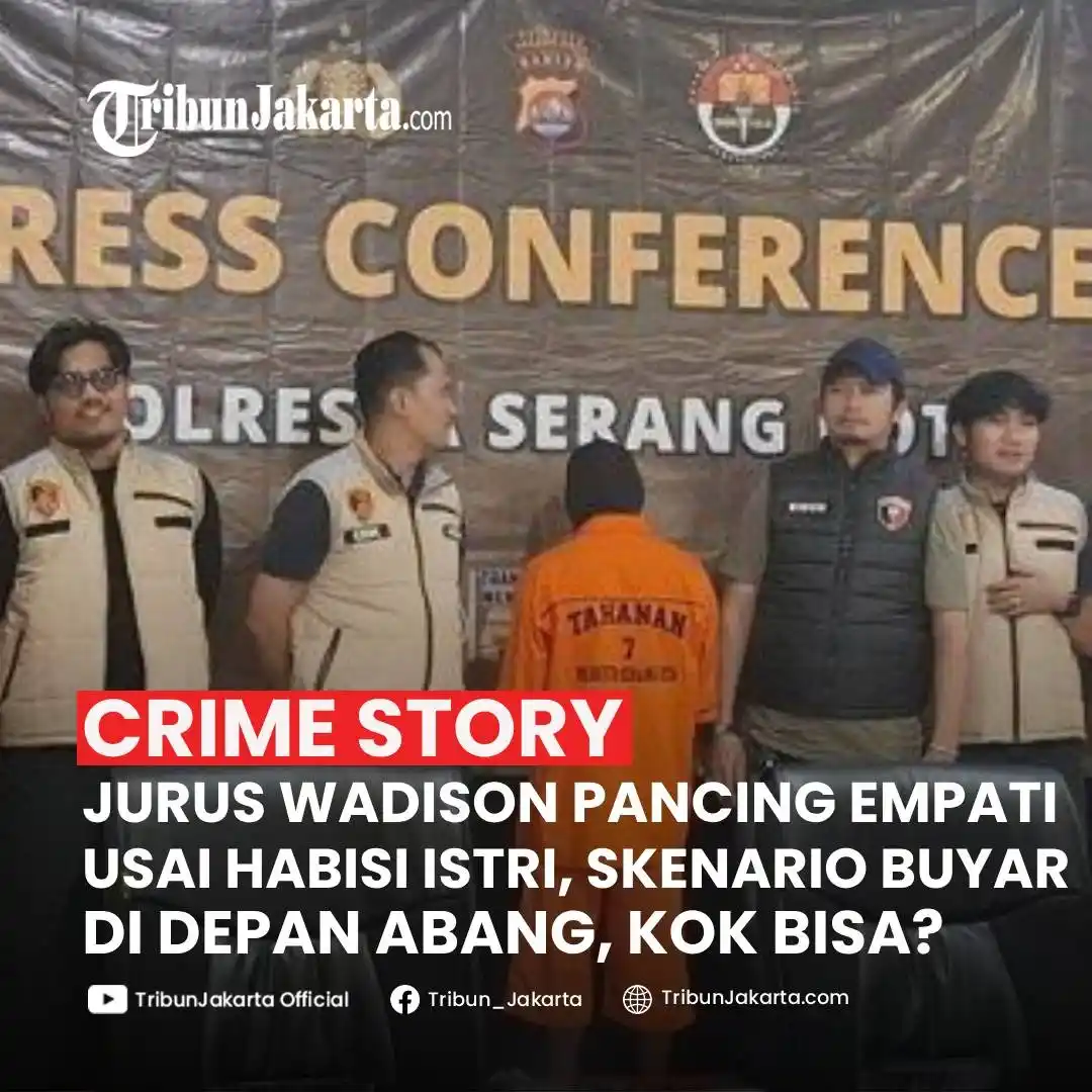 Image from TRIBUNJAKARTA.COM: Wadison Pasaribu (37) melukai diri sendiri demi pancing empati usai ha...
