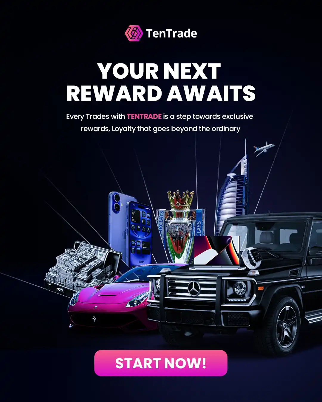 Image from TENTRADE AFRICA: Your Next Reward Is Closer Than You Think Every trade with TenTrade ...