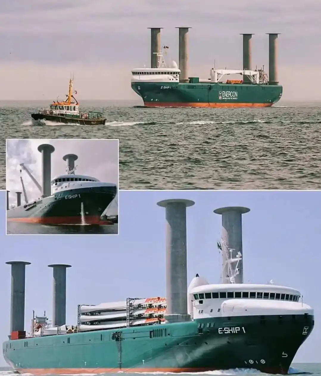 Image from Seafarer's Update ✍️ 🚢: 17/06/2025, 𝓼𝓮𝓪𝓯𝓪𝓻𝓮𝓻'𝓼 𝓾𝓹𝓭𝓪𝓽𝓮 E-Ship 1 is a 130-meter ...