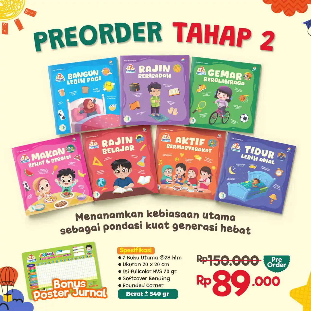 Image from Katalog Jastip Ijun 🔆: *👩🏻🎓🏅 7 KEBIASAAN ANAK HEBAT 🏅👩🏻🎓* “Menanamkan kebiasaan ut...