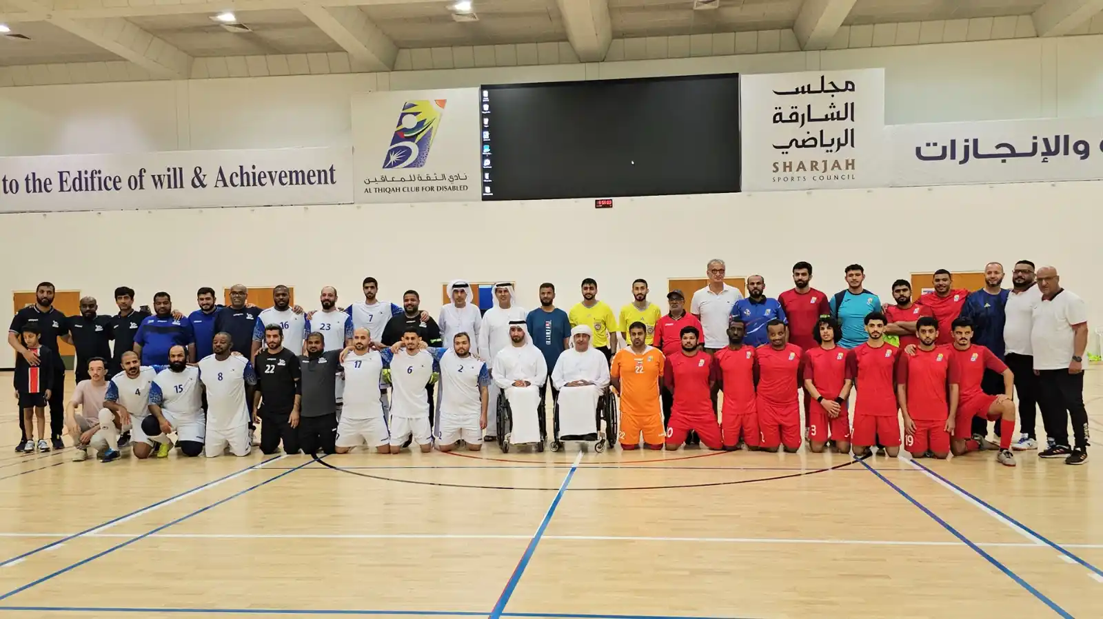 Image from Sharjah24: عبّر محمد القايد الحمادي، القائم بأعمال المدير التنفيذي لنادي الثقة لل...