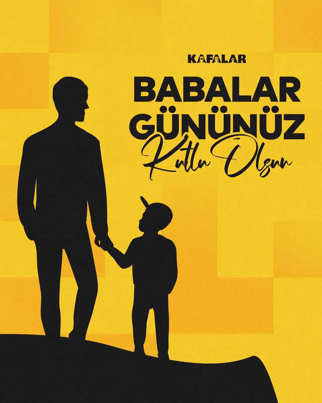 Image from Kafalar: Başta şehit ve gazi babalarımız olmak üzere, ailesi için fedakârca eme...