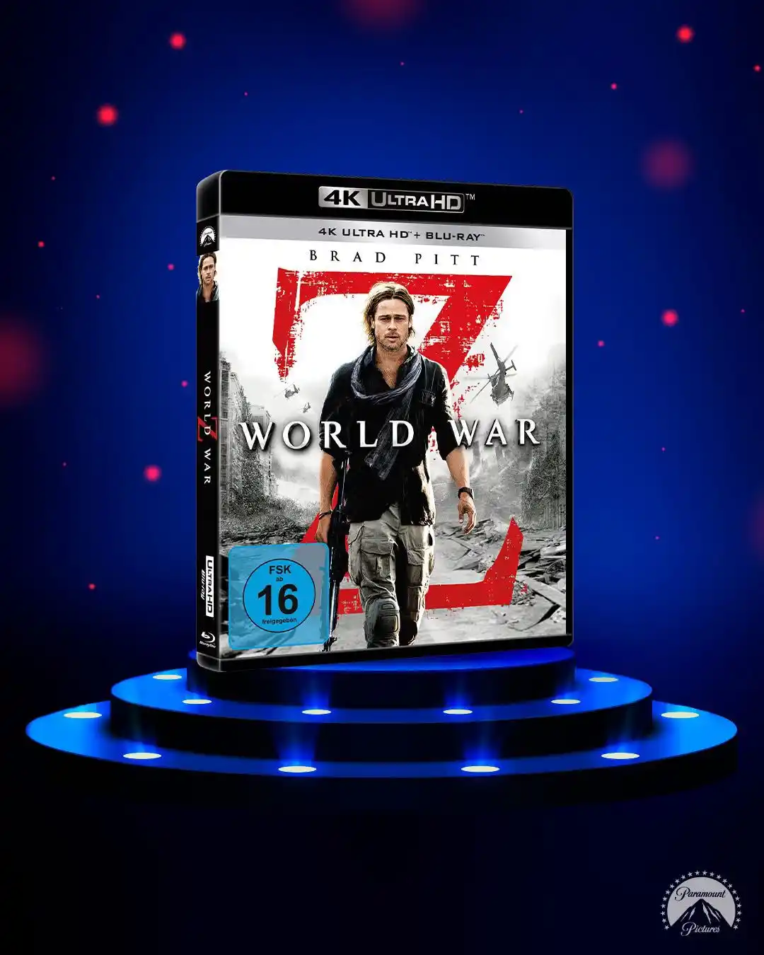 Image from Paramount Home Entertainment Deutsch: Bereit für die Apokalypse in nie dagewesener Schärfe? Erlebe Brad Pitt...