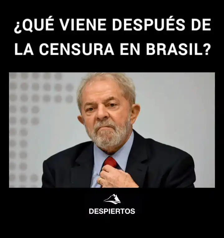 Image from 💥DESPIERTOS💥: *💥🇧🇷😷¿Qué viene después de la censura en Brasil?* Lee el artículo...