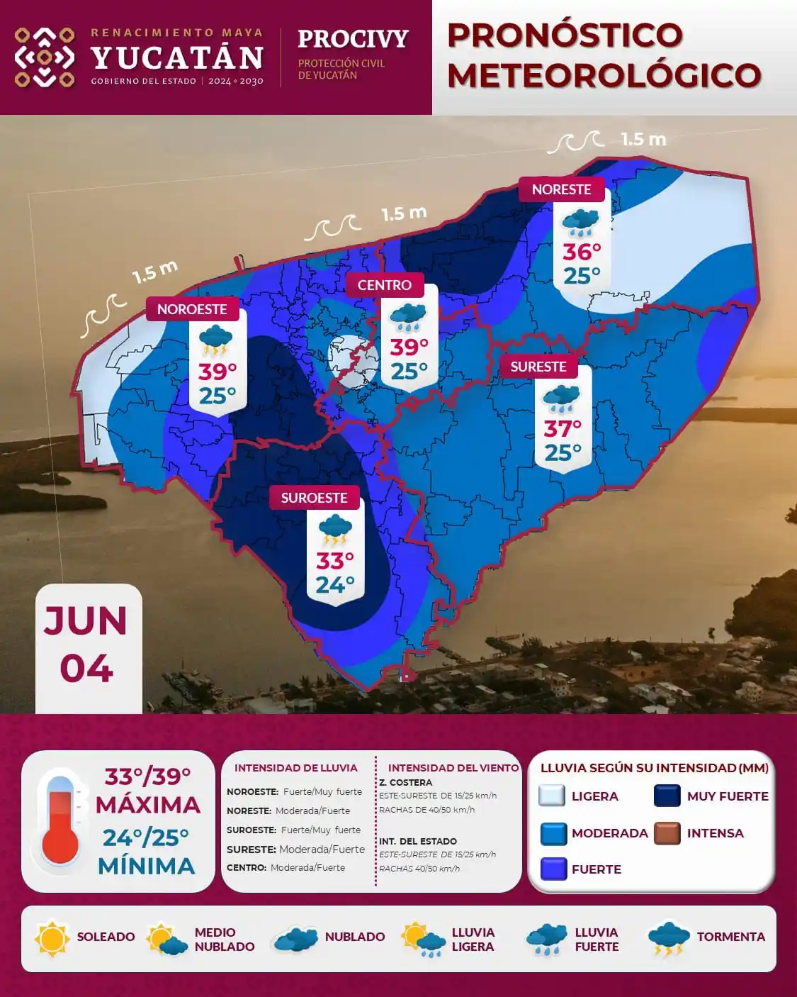 Image from Notirasa: ¡Buenas, buenas, Yucatán! 🌞🌧️ ¿Cómo están, sobrevivientes del sol y ...