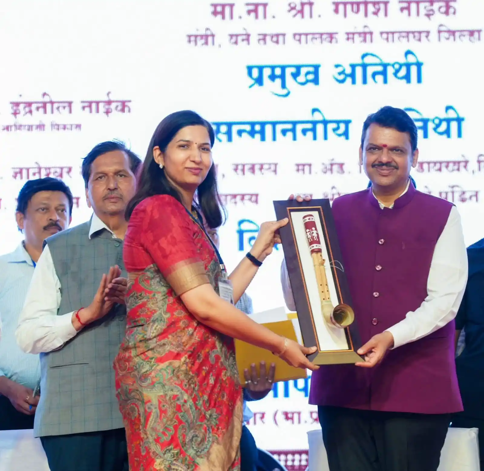 Image from Devendra Fadnavis: *CMO Maharashtra Tweets:* 🔸Strengthening Roots, Shaping Futures! CM ...