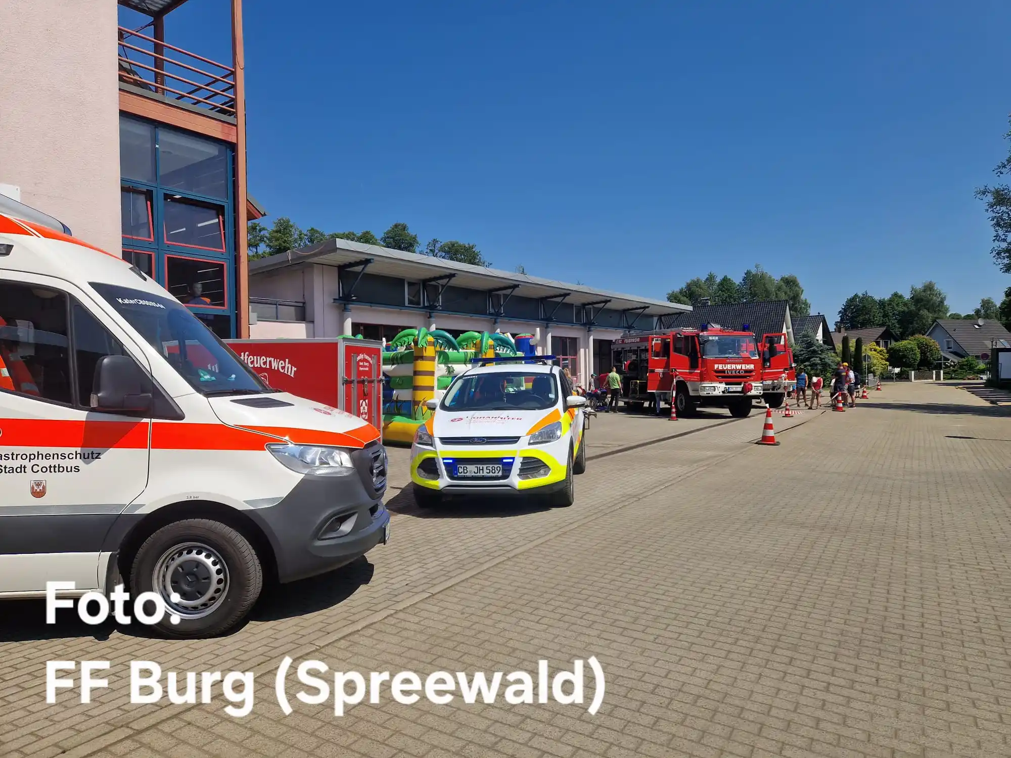 Image from FF Burg (Spreewald): 🚨🚒 🚑 Einfach vorbeischauen, es geht los... Feuerwache Burg (Spreewa...
