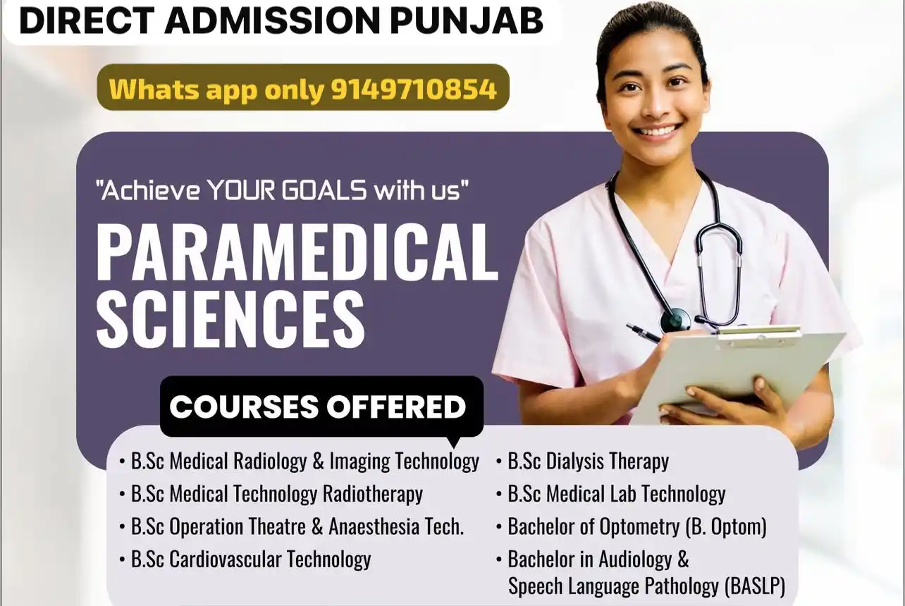 Image from JK STUDY POINT: Enroll Now With Lowest Fee in Punjab All Paramedical Courses whats app...