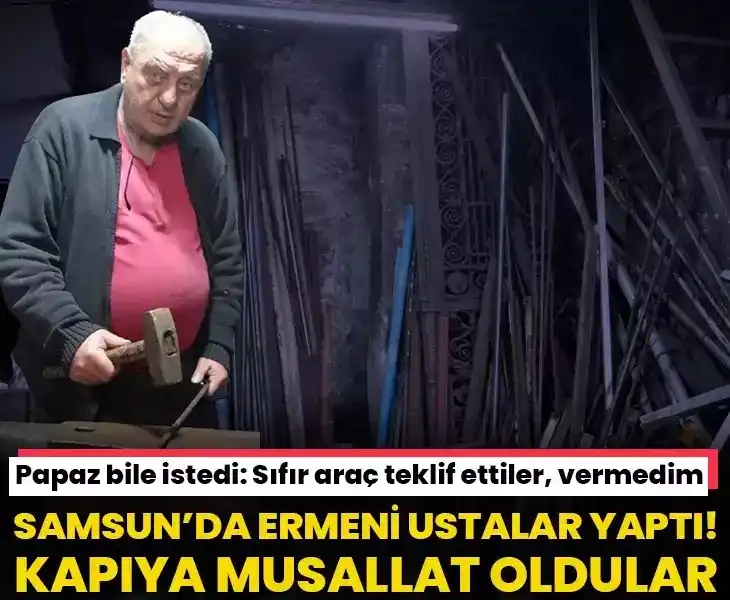 Image from gazetevatancom: 🔗ERMENİ USTALAR YAPTI 🗿Papaz ve avcılar musallat oldu: Sıfır araç t...